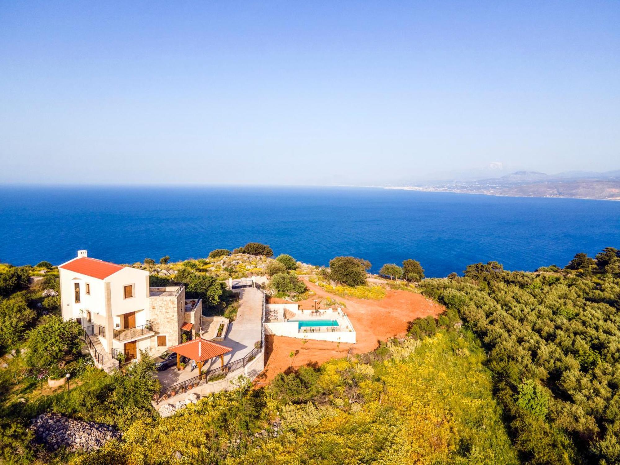 Maria's Panoramic Seaview Villa Likotinarea