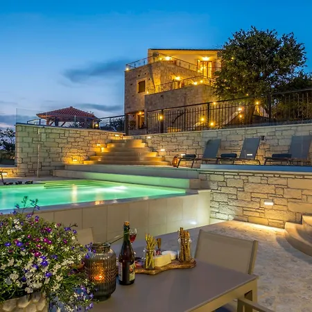 Maria'S Panoramic Seaview Villa Likotinarea Exterior photo