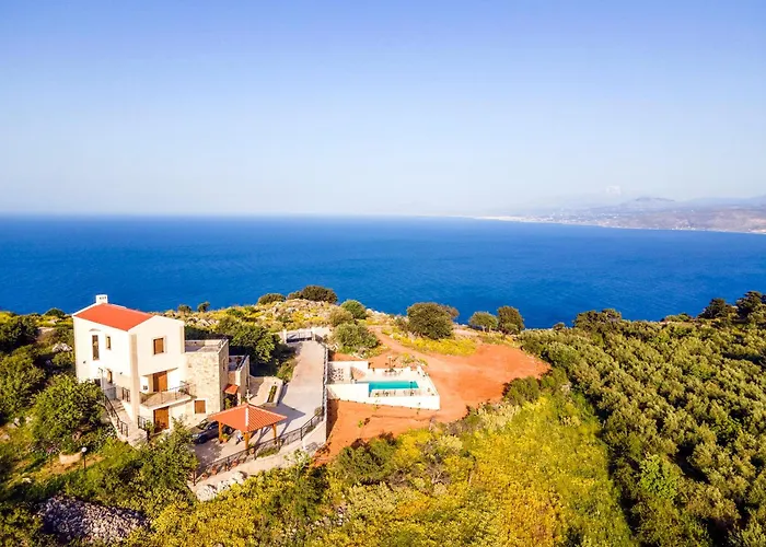 Maria\'S Panoramic Seaview Villa